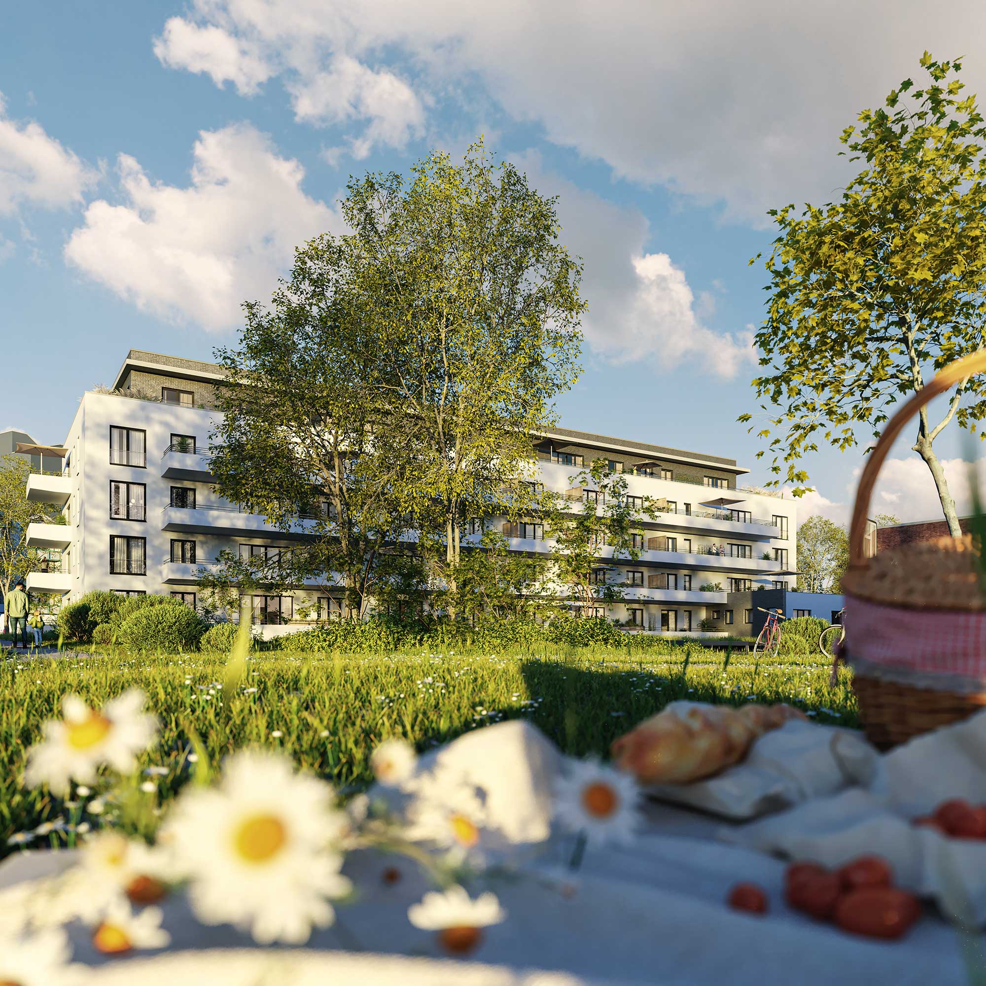 Außenansicht: Br&uuml;hler Straße 2/6