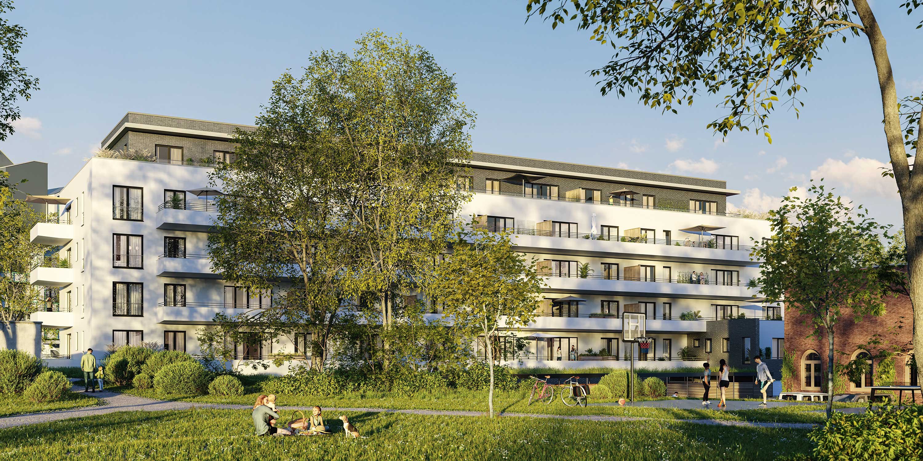 Außenansicht: Br&uuml;hler Straße 2/6